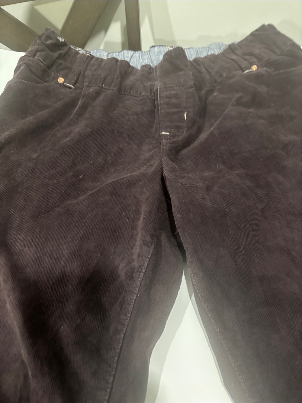 Women’s Dark Burgundy Corduroy Pants.Size 31/12